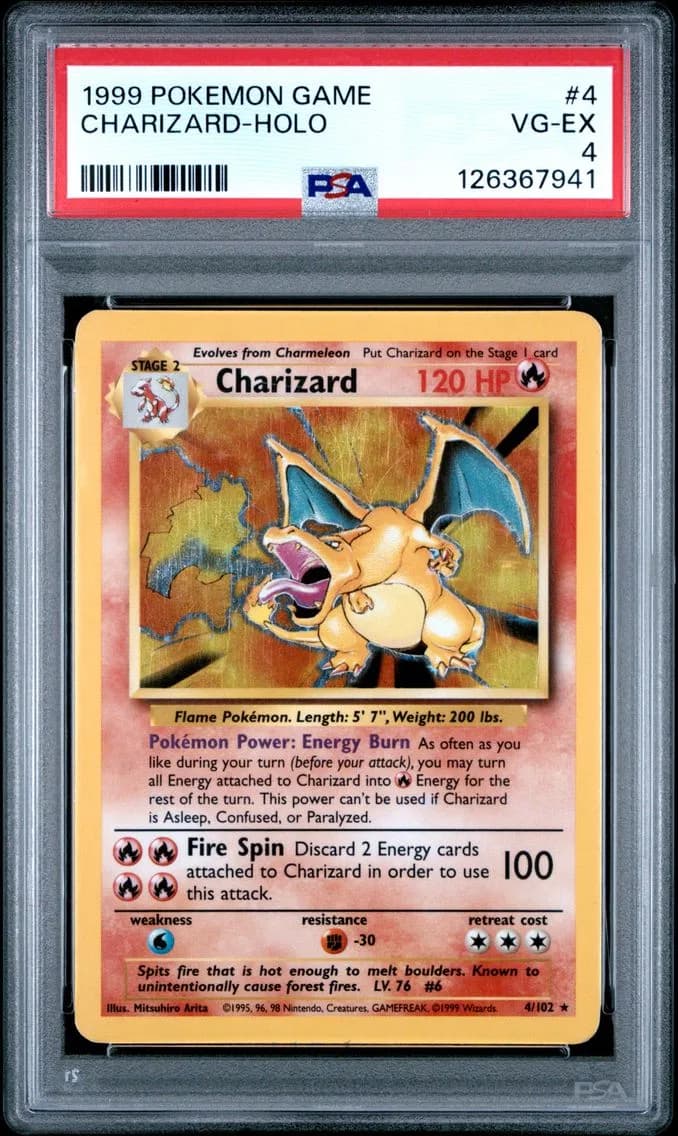 Charizard slab