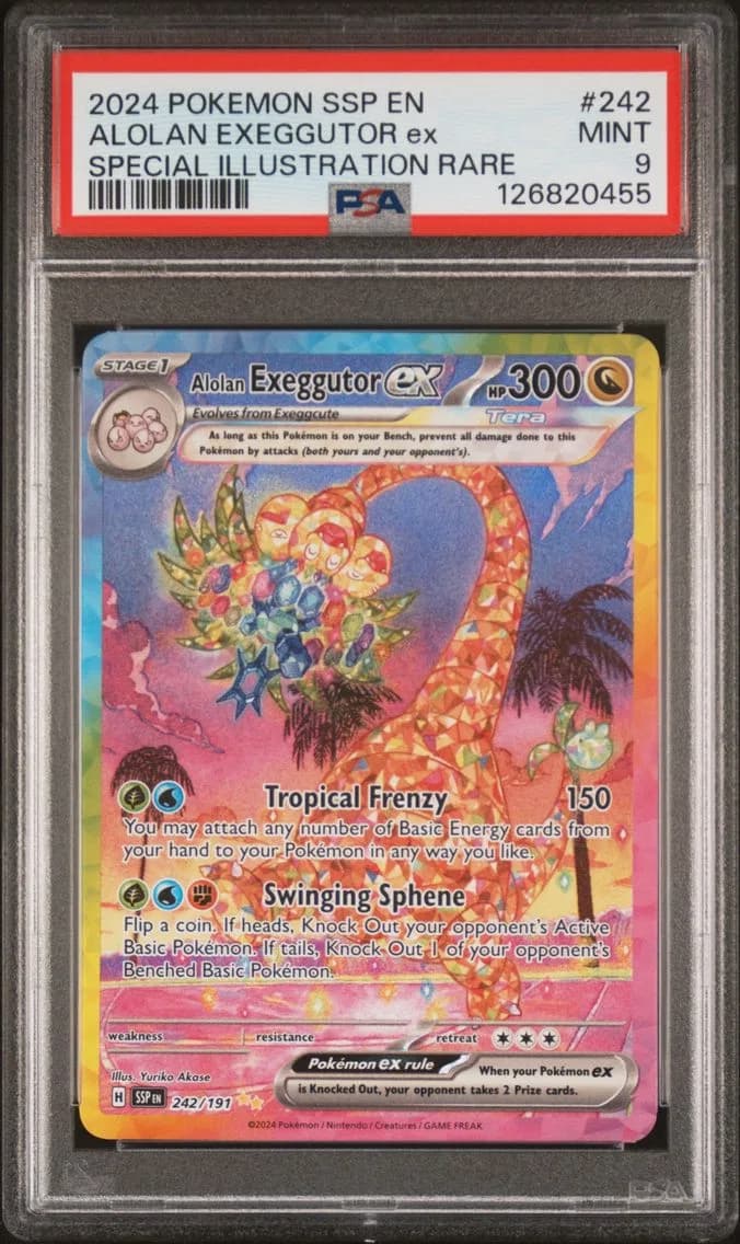 Alolan Exeggutor ex slab