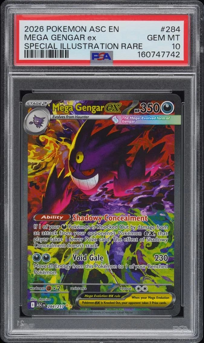 Mega Gengar ex slab