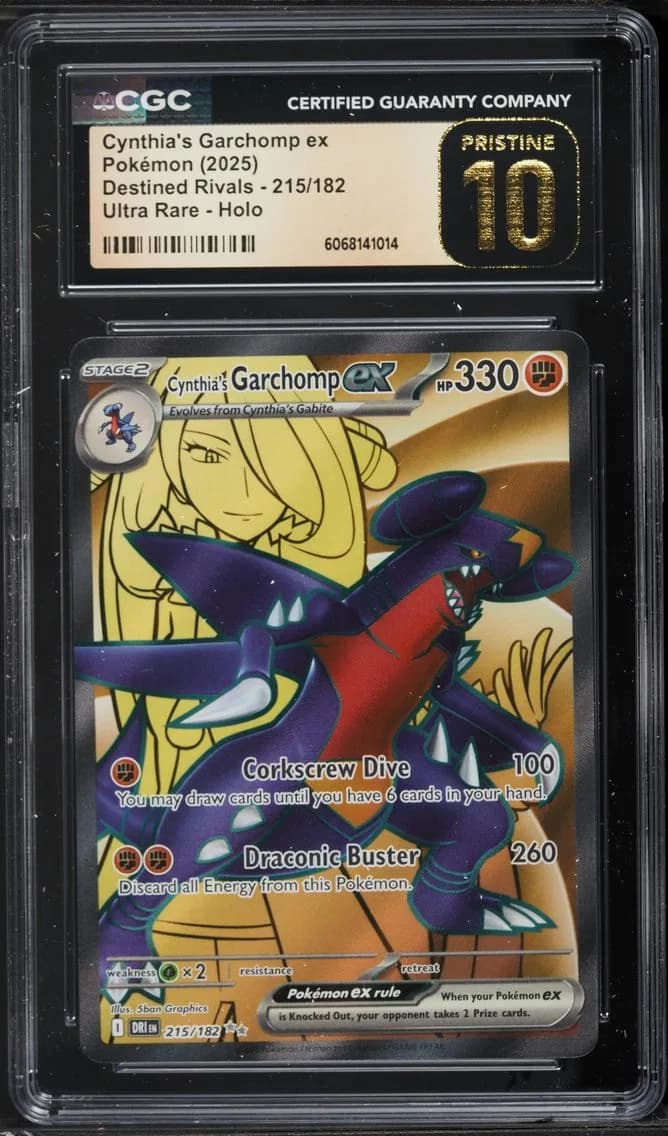 Cynthia's Garchomp ex slab