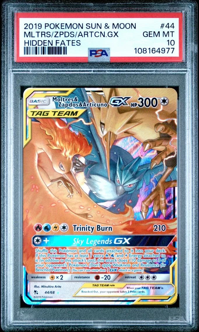 Moltres & Zapdos & Articuno-GX slab