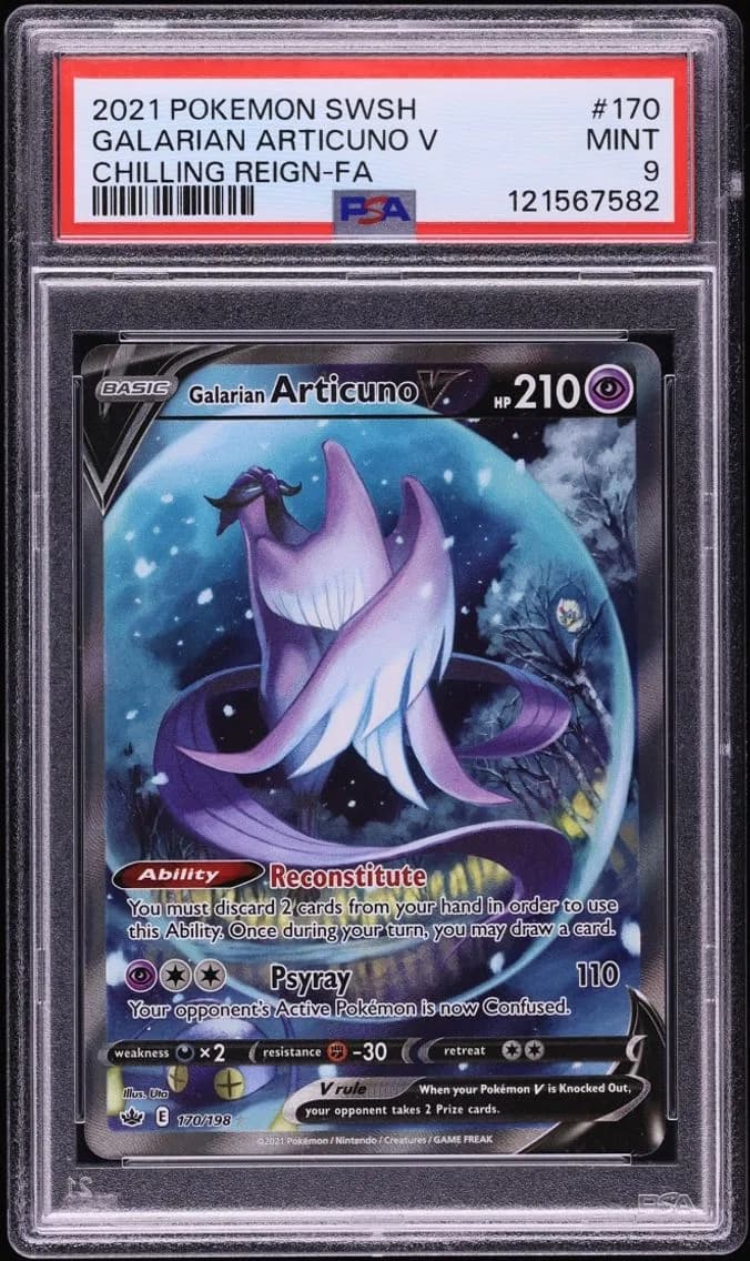 Galarian Articuno V slab