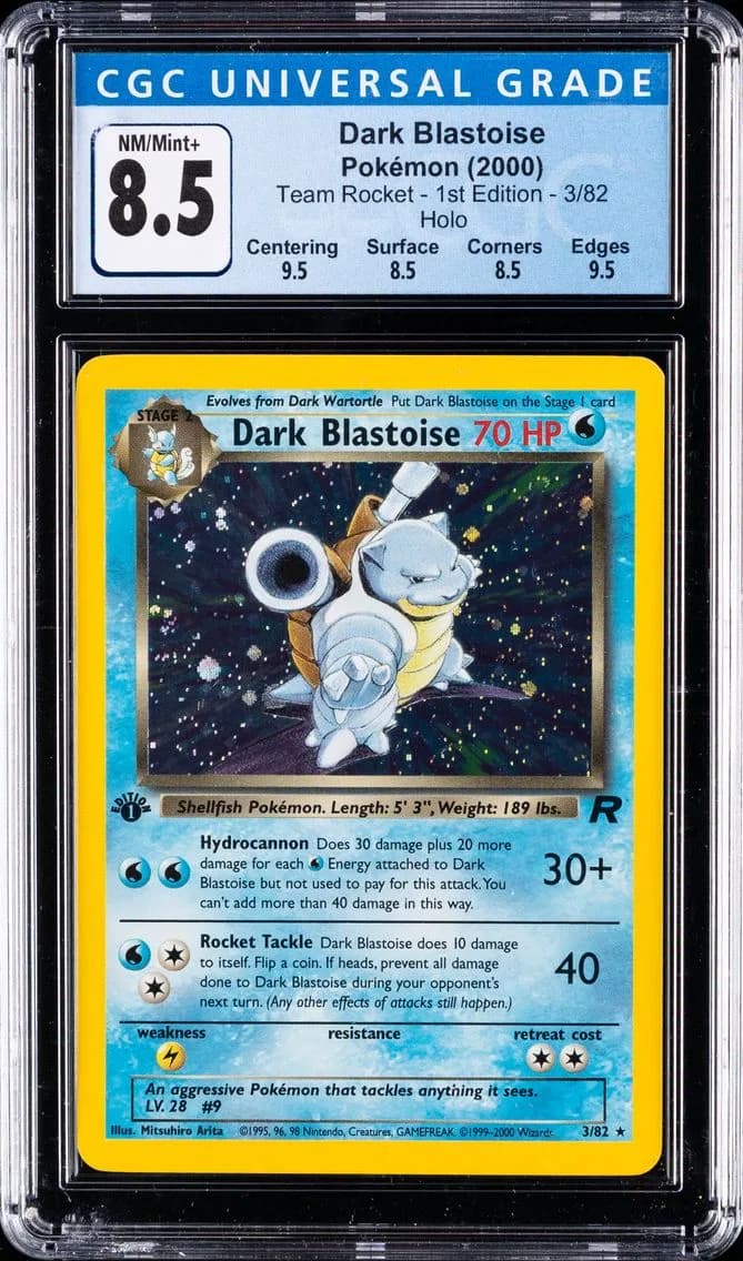 Dark Blastoise slab