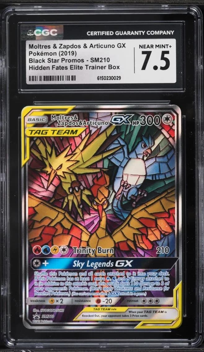 Moltres & Zapdos & Articuno-GX slab