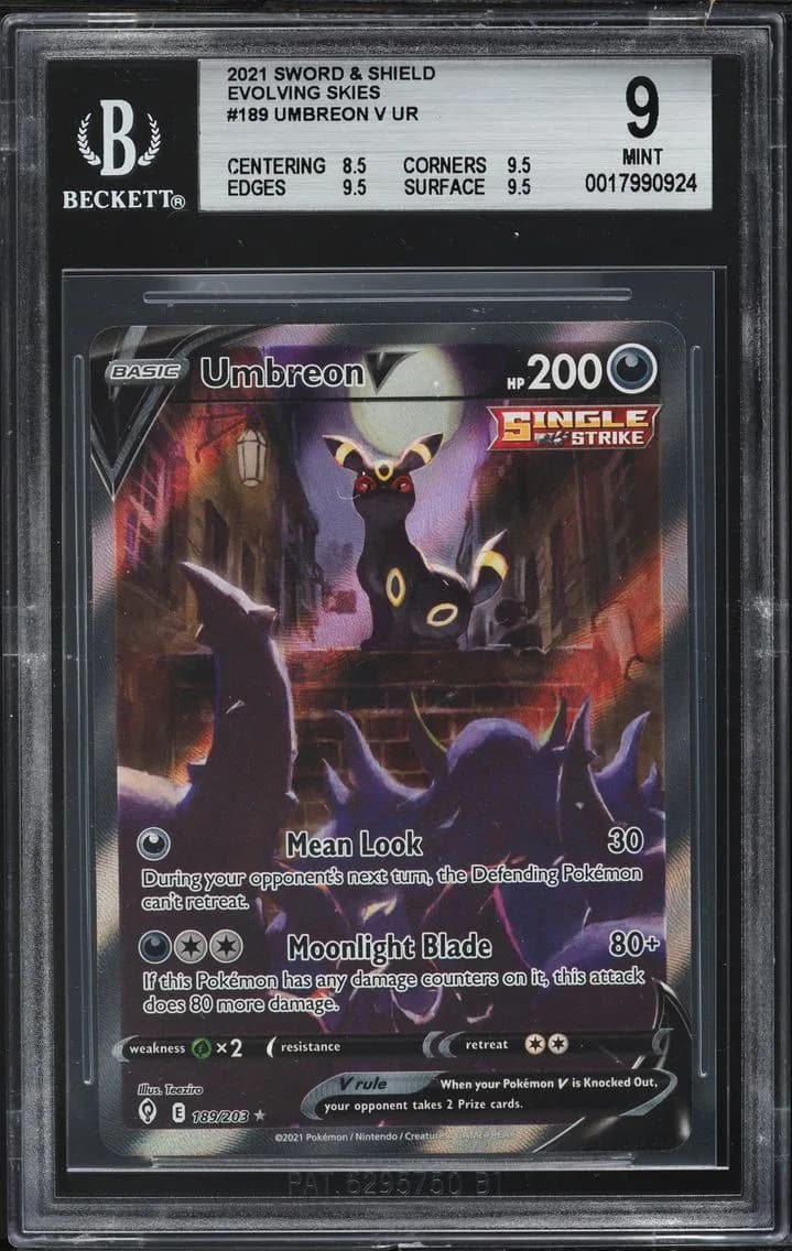 Umbreon V slab