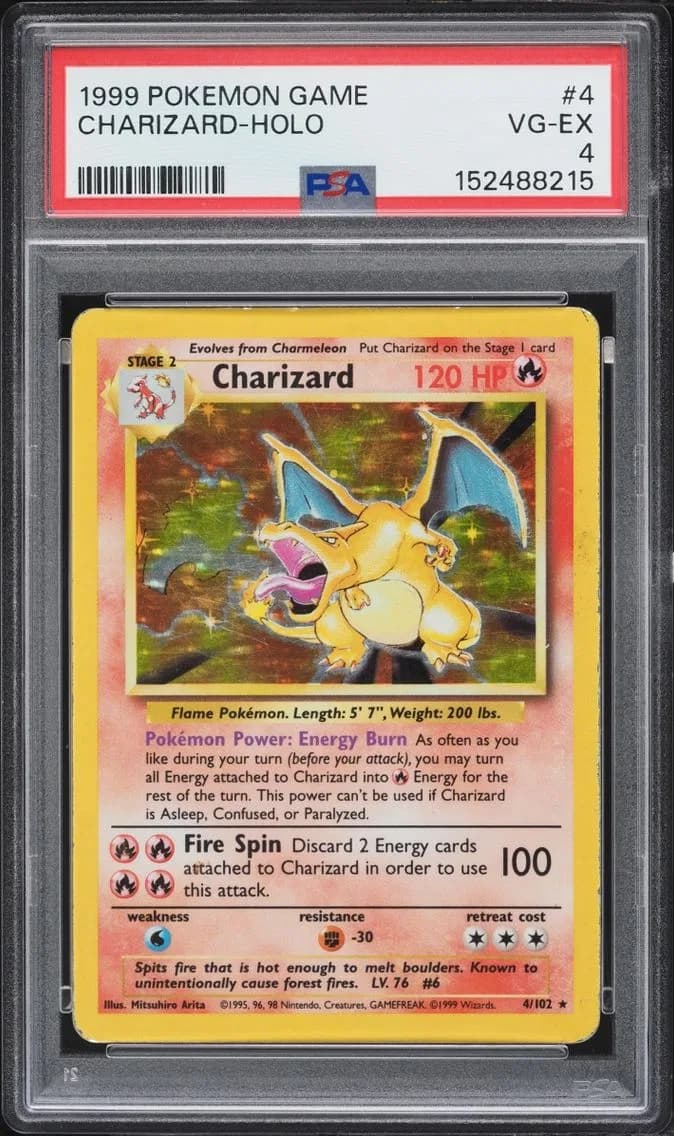 Charizard slab