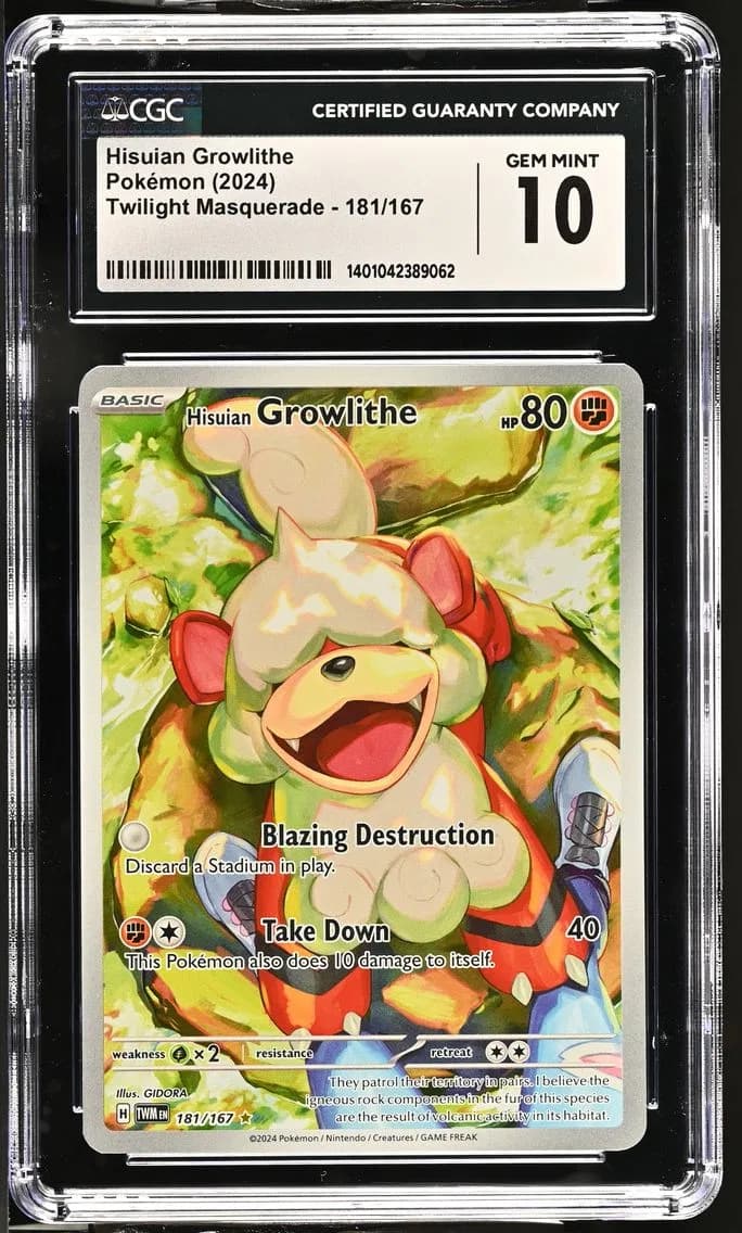Hisuian Growlithe slab