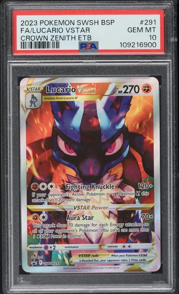 Lucario VSTAR slab