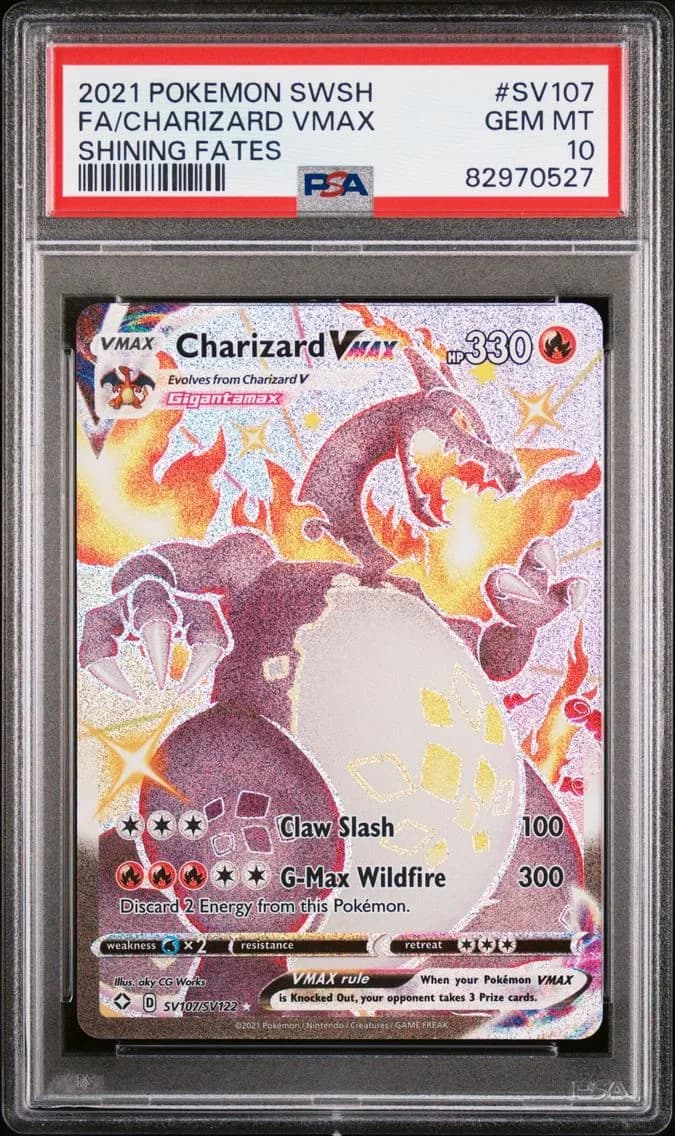 Charizard VMAX slab