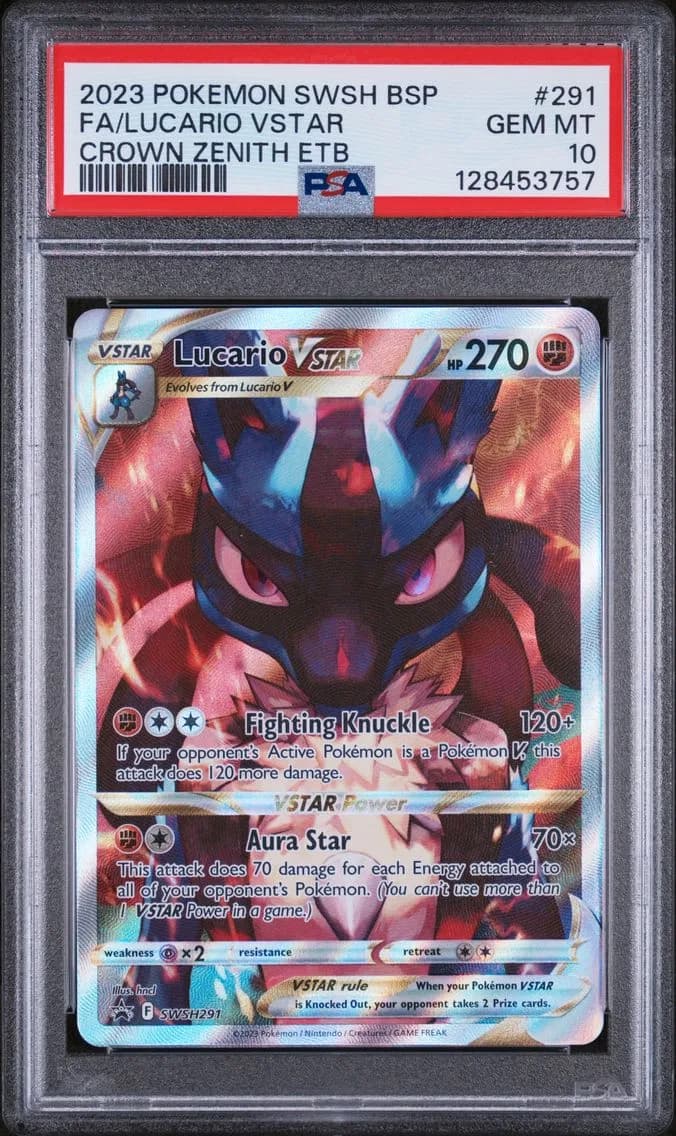 Lucario VSTAR slab