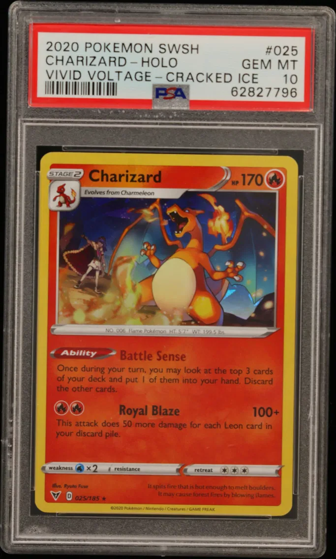 Charizard slab