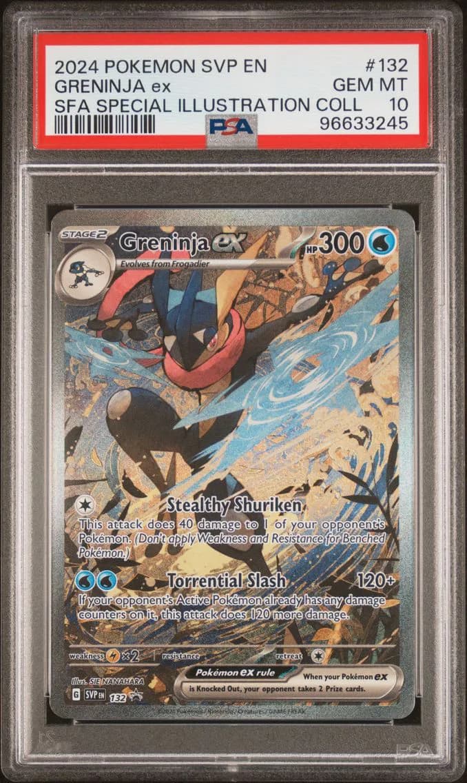 Greninja ex slab