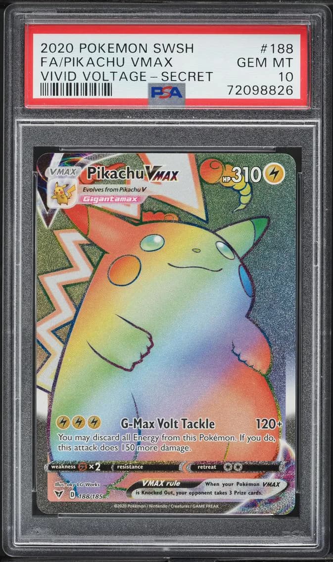 Pikachu VMAX slab