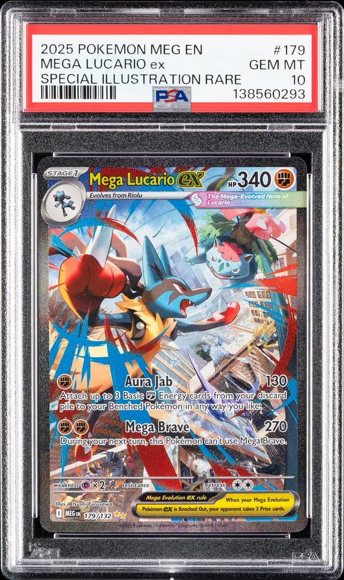 Mega Lucario ex slab