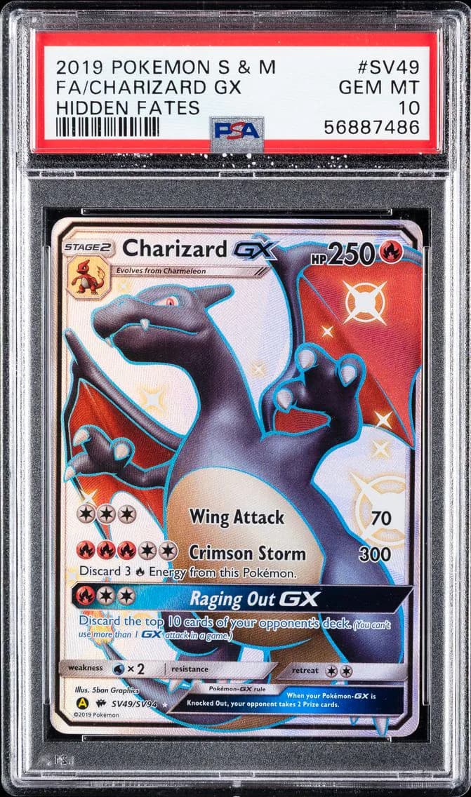 Charizard-GX slab