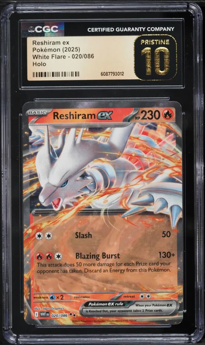 Reshiram ex slab