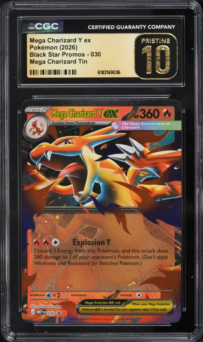 Mega Charizard Y ex slab
