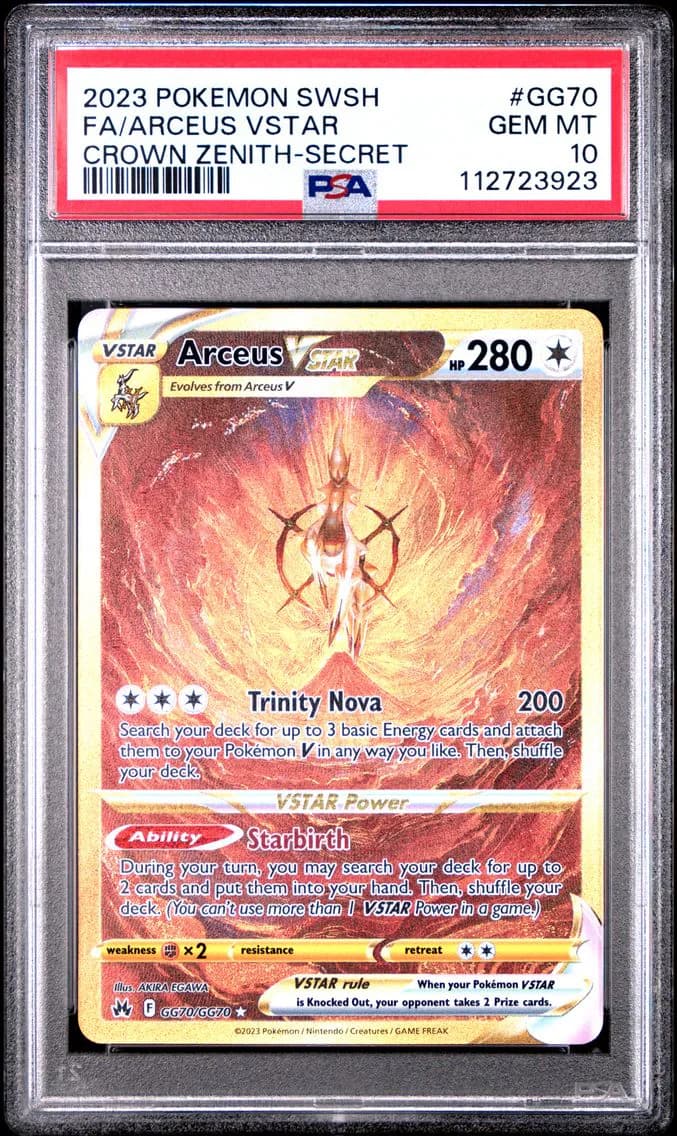 Arceus VSTAR slab