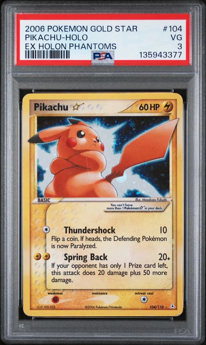 Pikachu ★ slab
