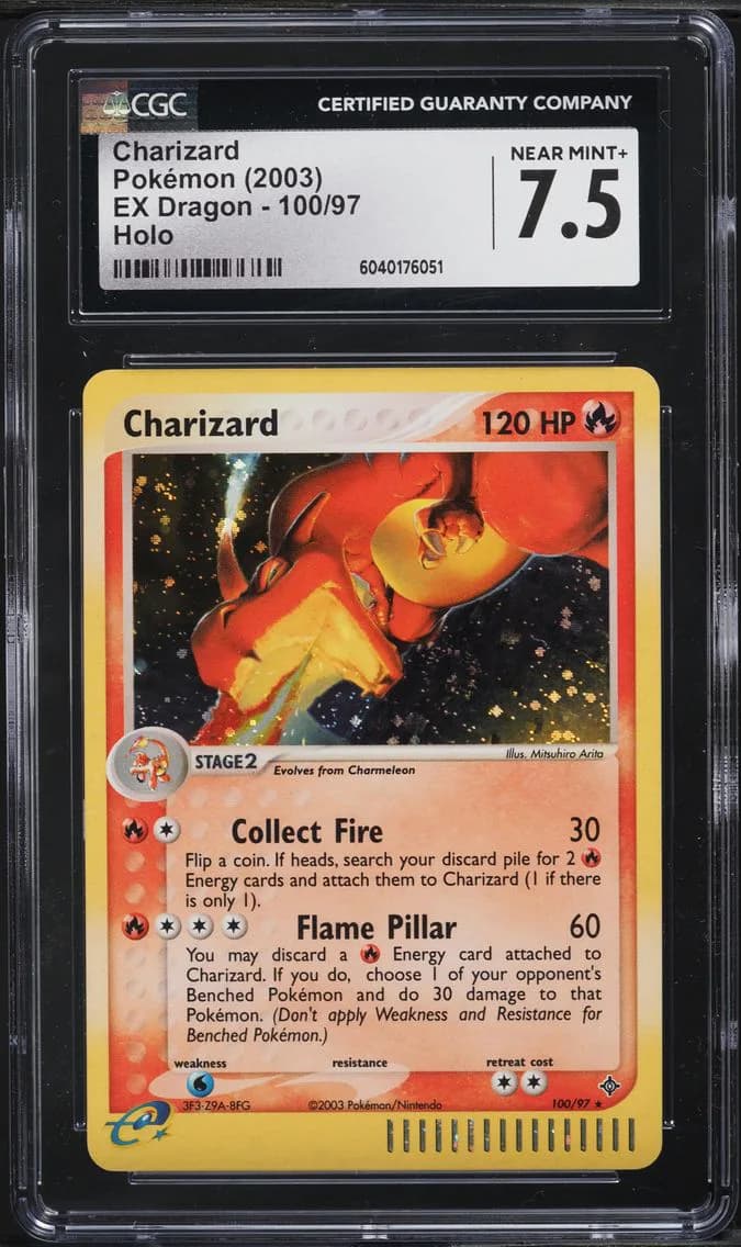 Charizard slab