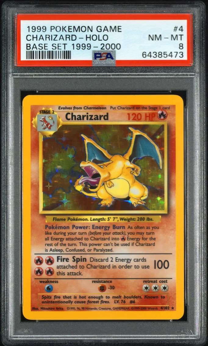Charizard slab