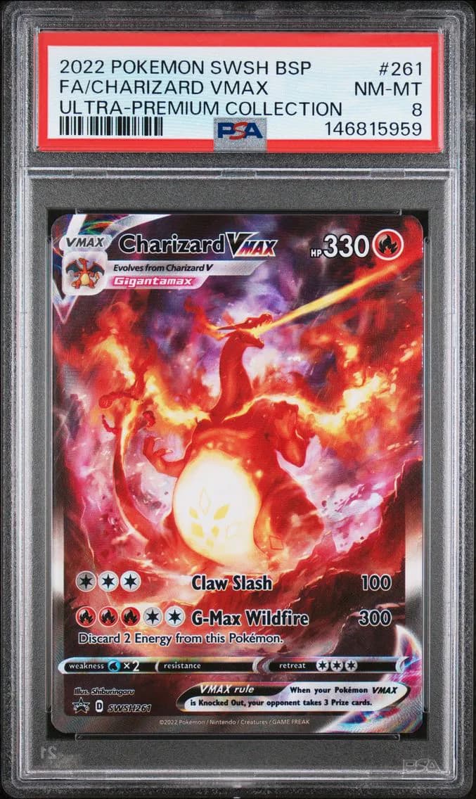 Charizard VMAX slab