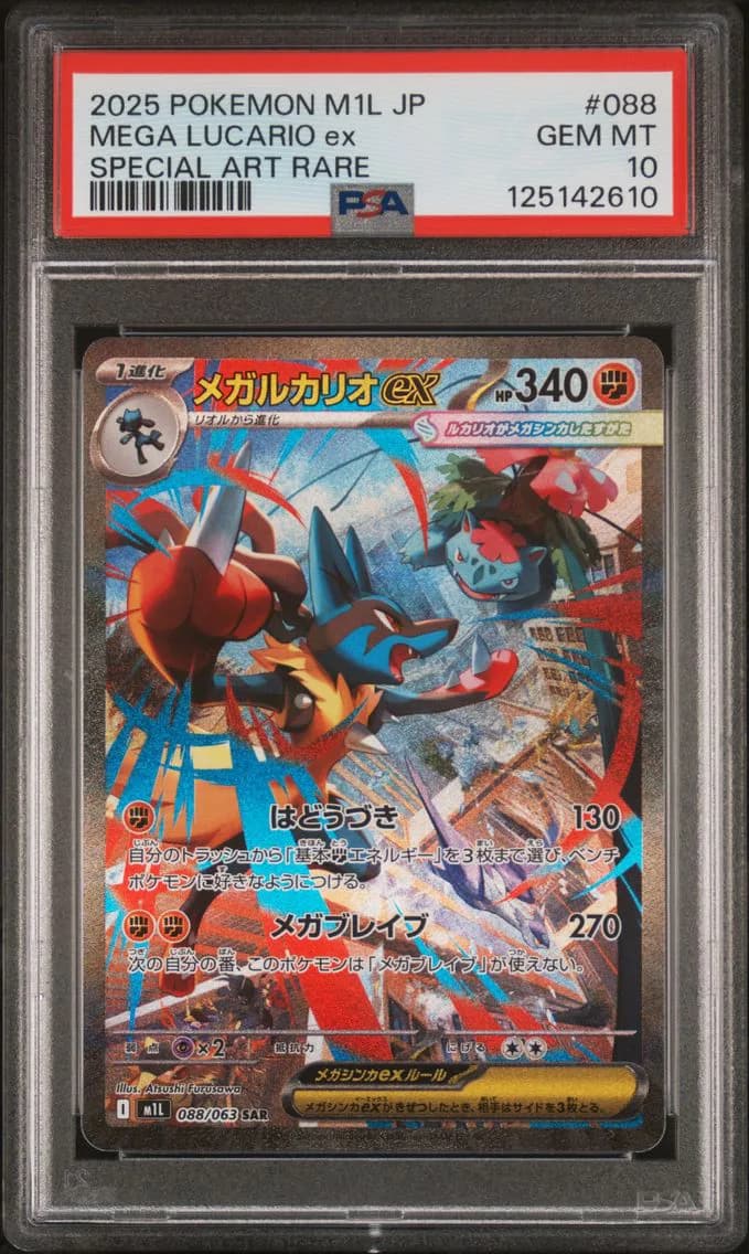 Mega Lucario ex slab