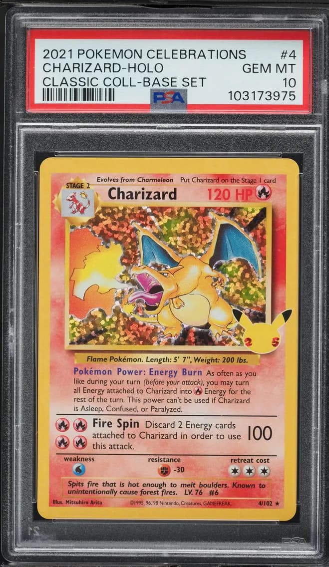 Charizard slab