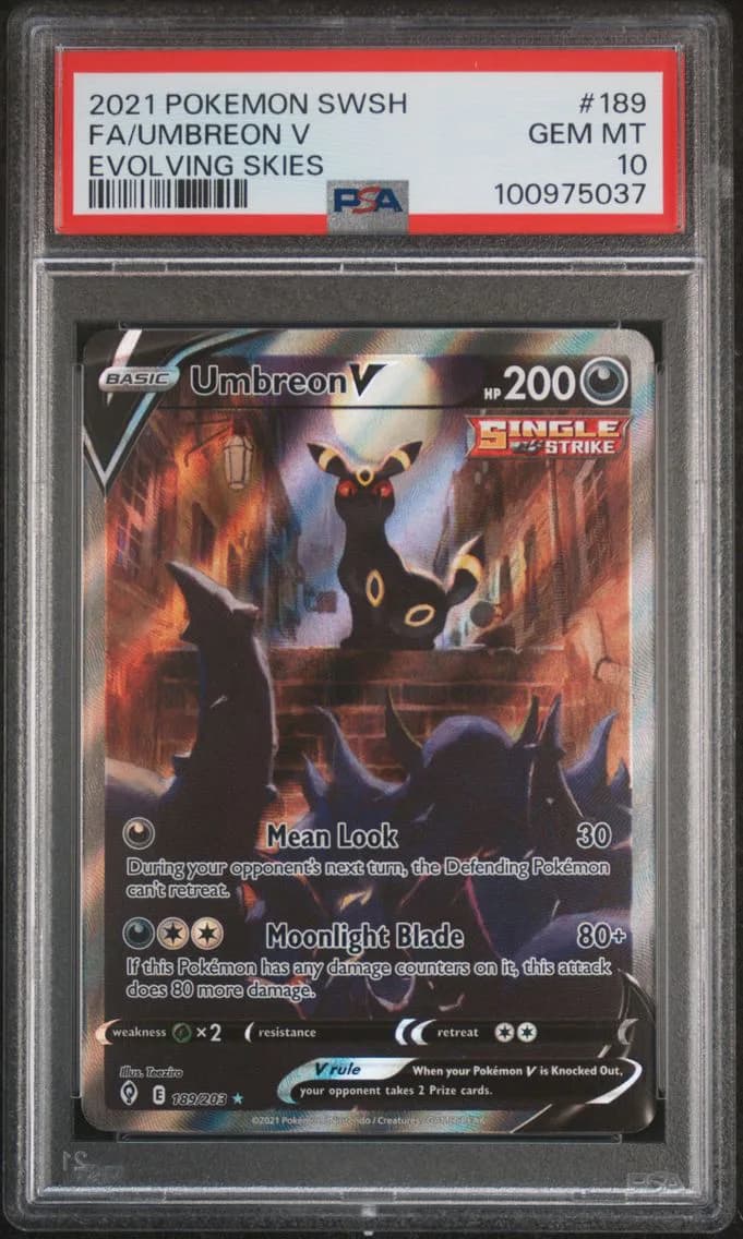 Umbreon V slab