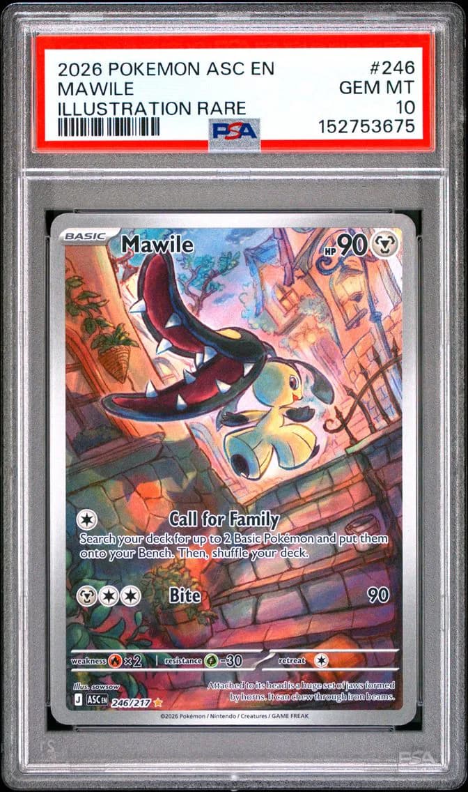 2026 #246 Mawile PSA 10 Asc EN-Ascended Heroes