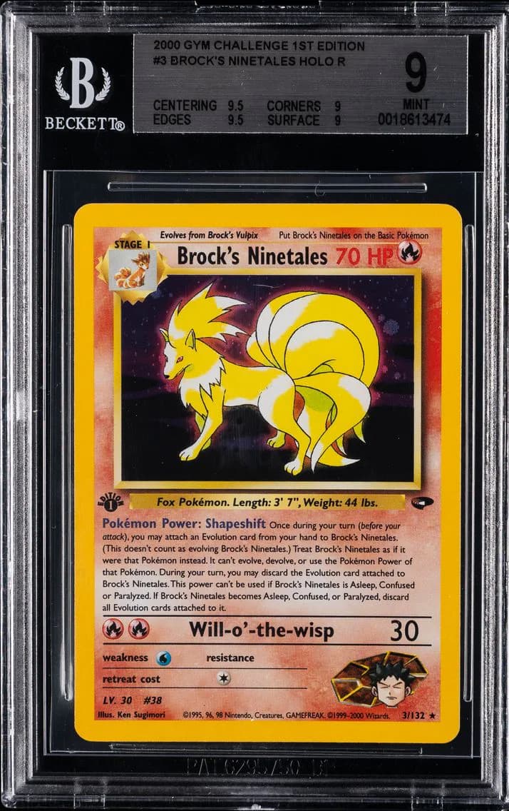Brock's Ninetales slab