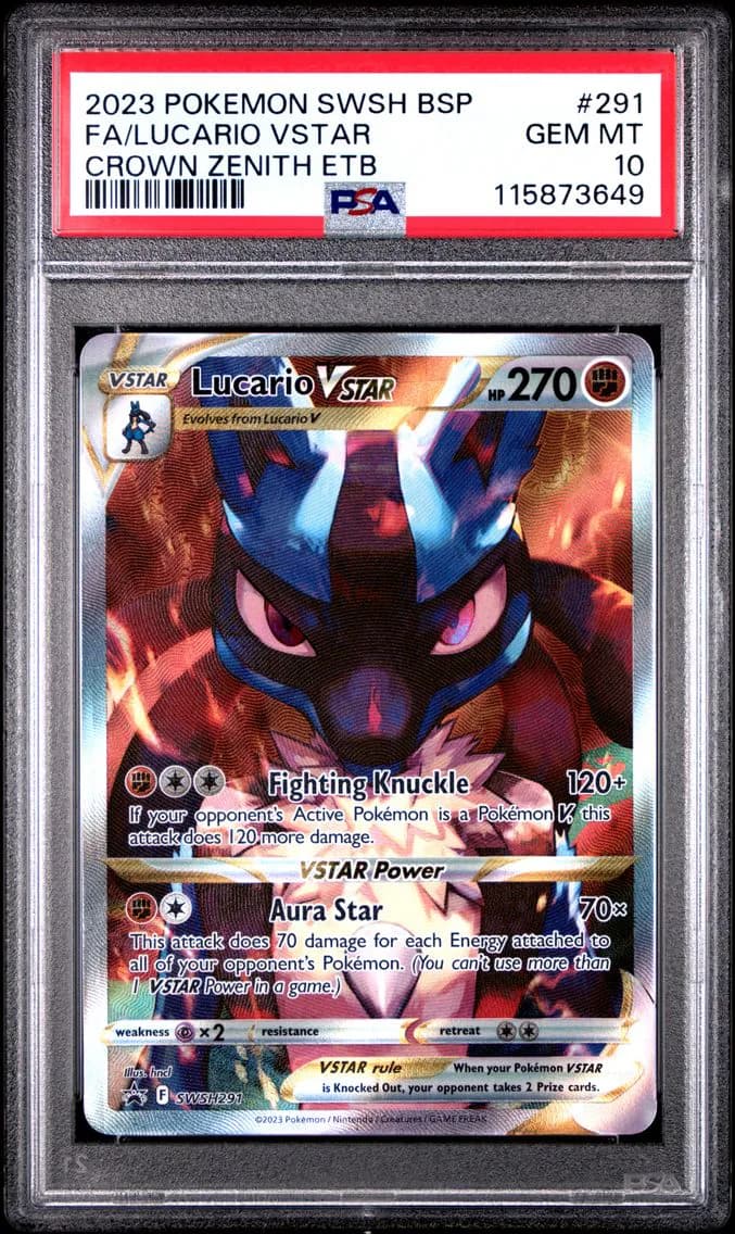 Lucario VSTAR slab