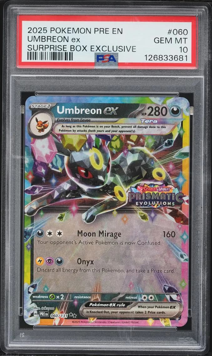 Umbreon ex slab