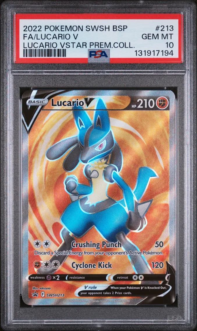Lucario V slab