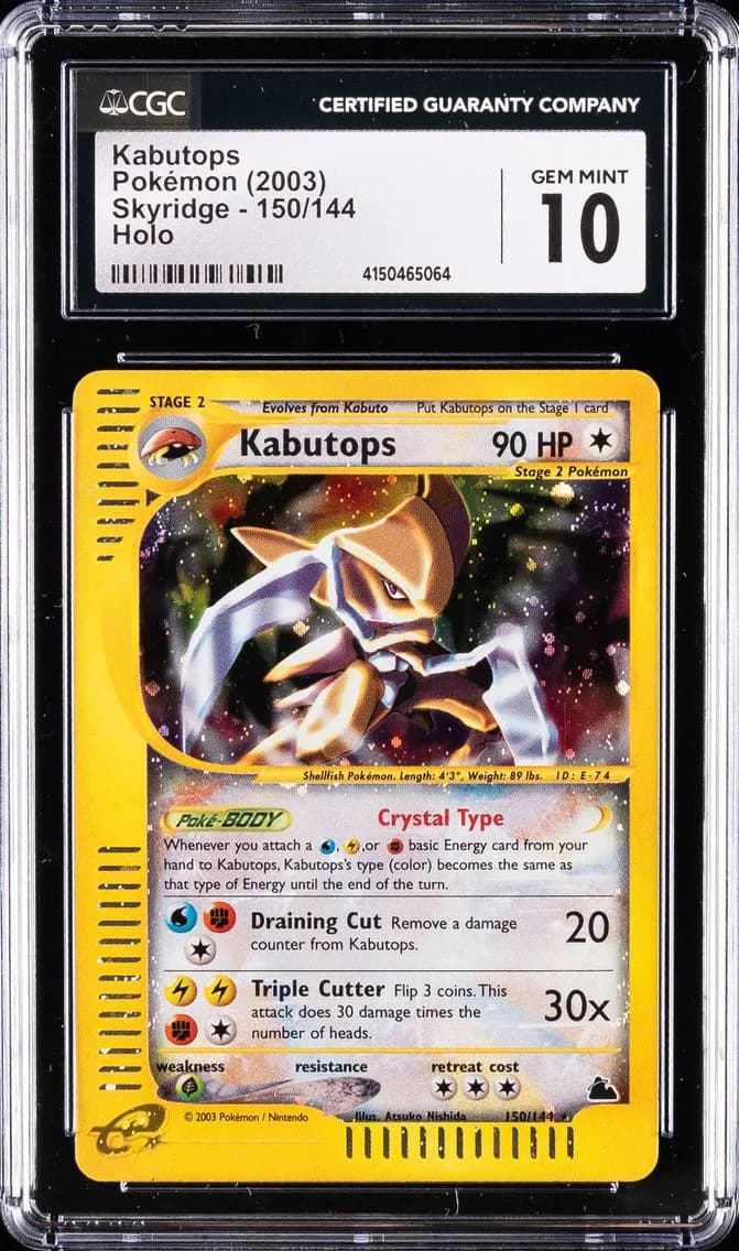 Kabutops slab