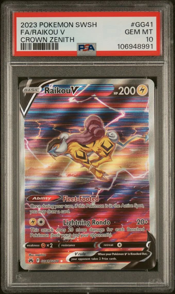 Raikou V slab
