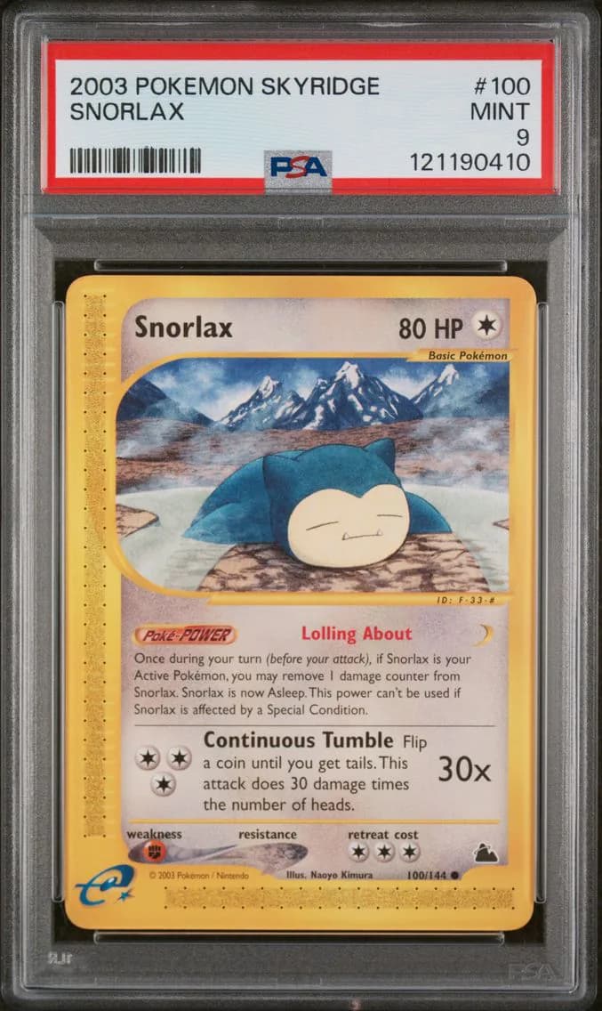 Snorlax slab