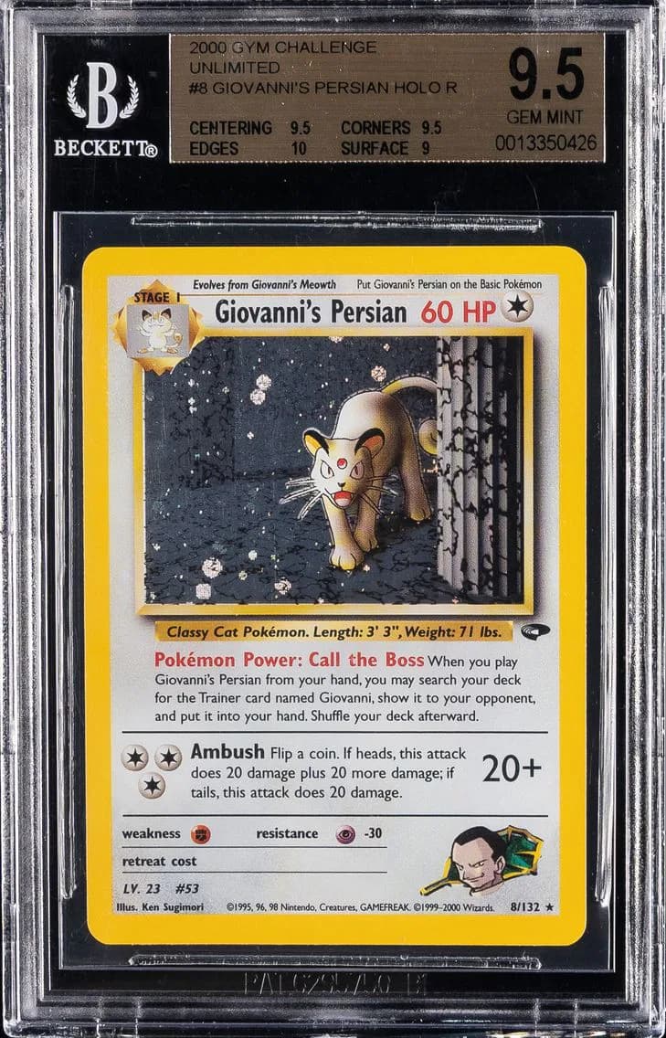 Giovanni's Persian slab