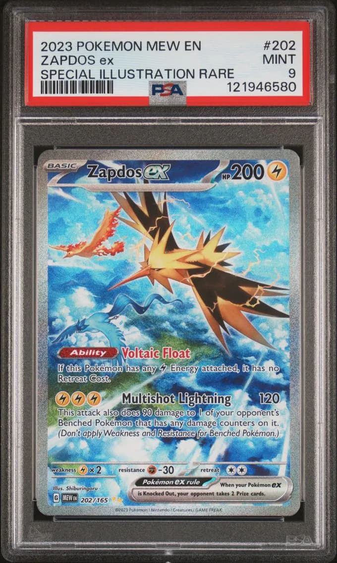 Zapdos ex slab