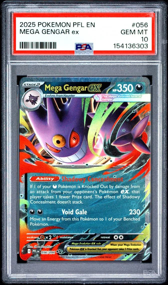 Mega Gengar ex slab