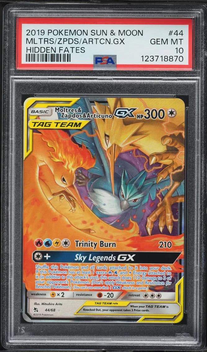 Moltres & Zapdos & Articuno-GX slab