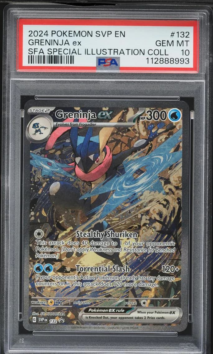 Greninja ex slab