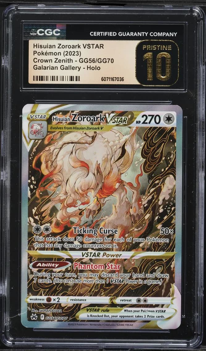 Hisuian Zoroark VSTAR slab