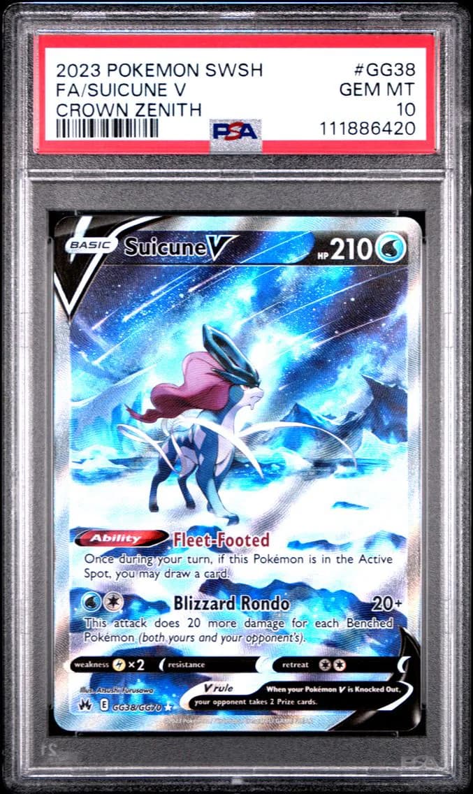 Suicune V slab