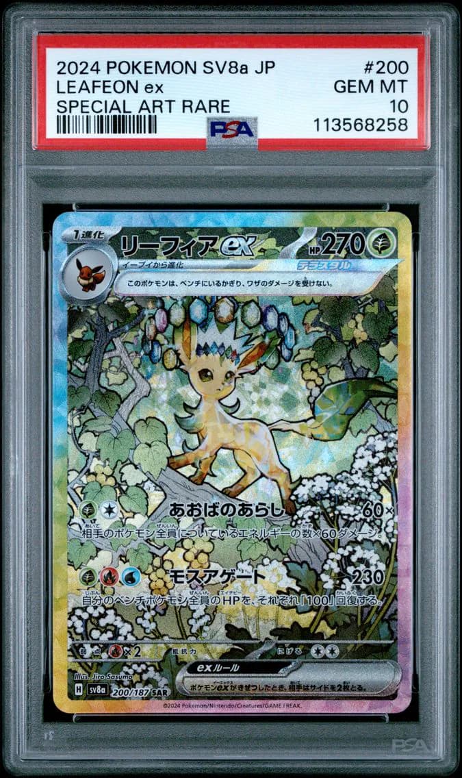 Leafeon ex slab