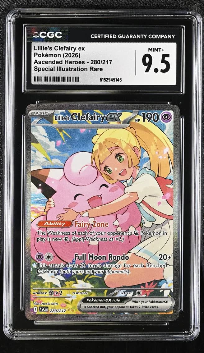 Lillie's Clefairy ex slab