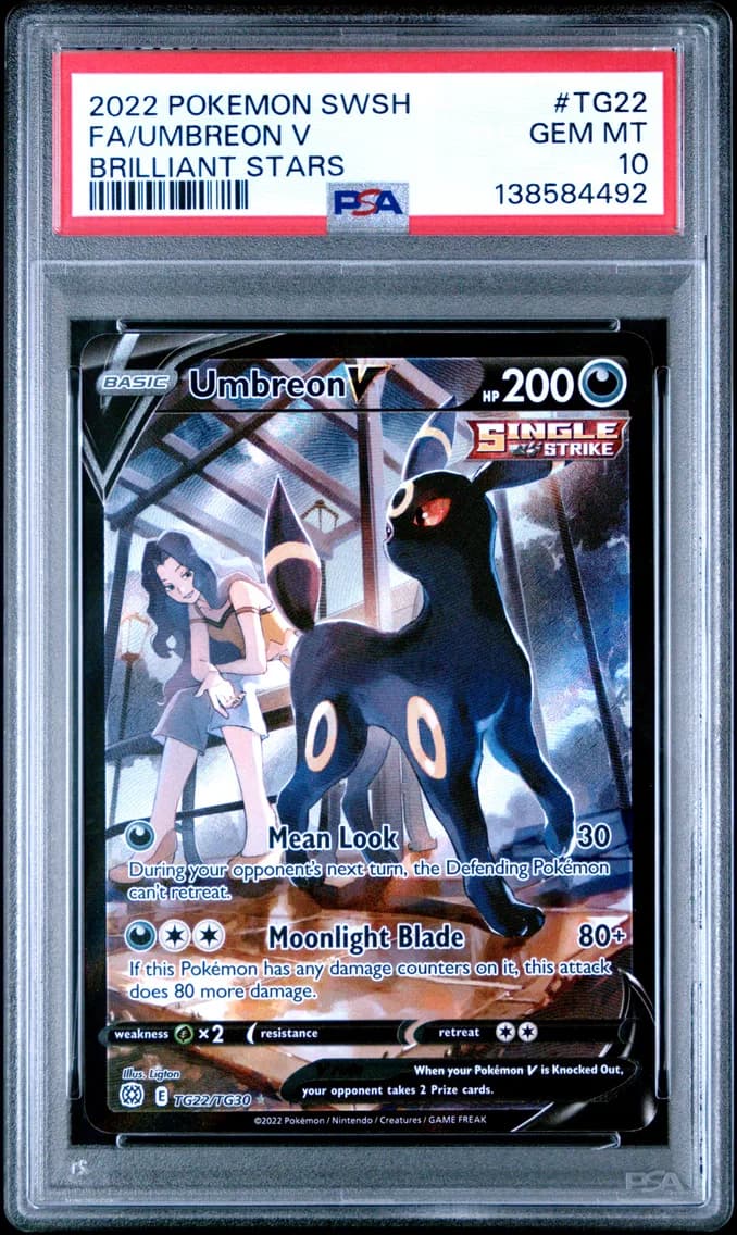 Umbreon V slab
