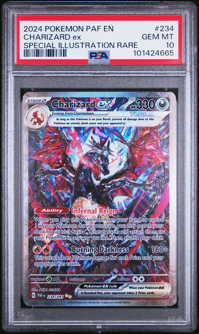 Charizard ex slab