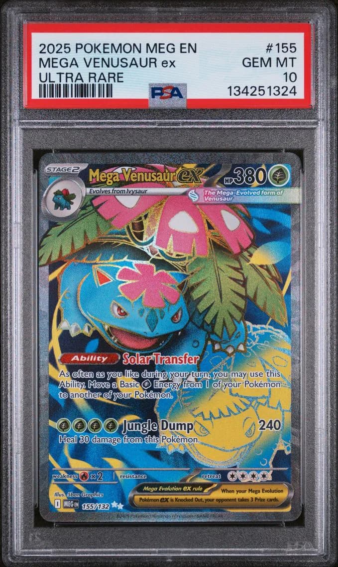 Mega Venusaur ex slab