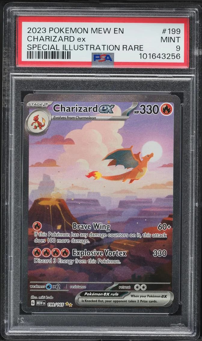 Charizard ex slab